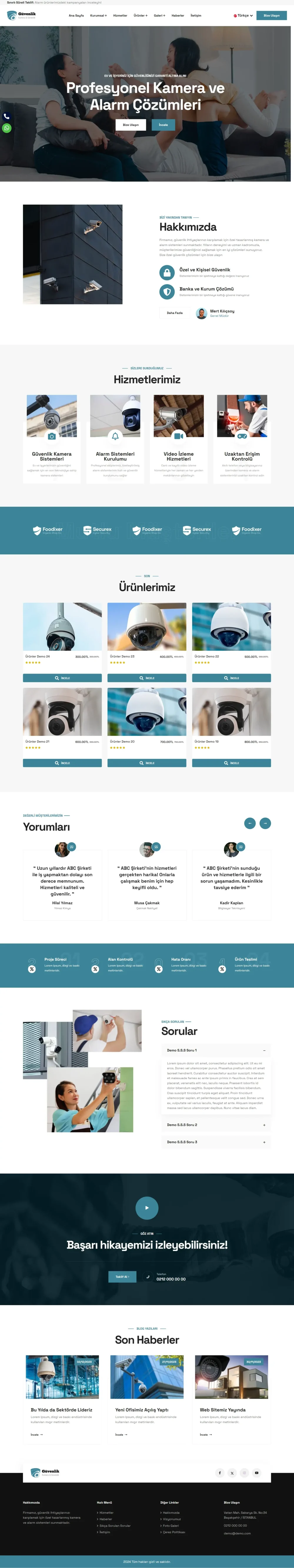 Kurumsal Web Sitesi No.20