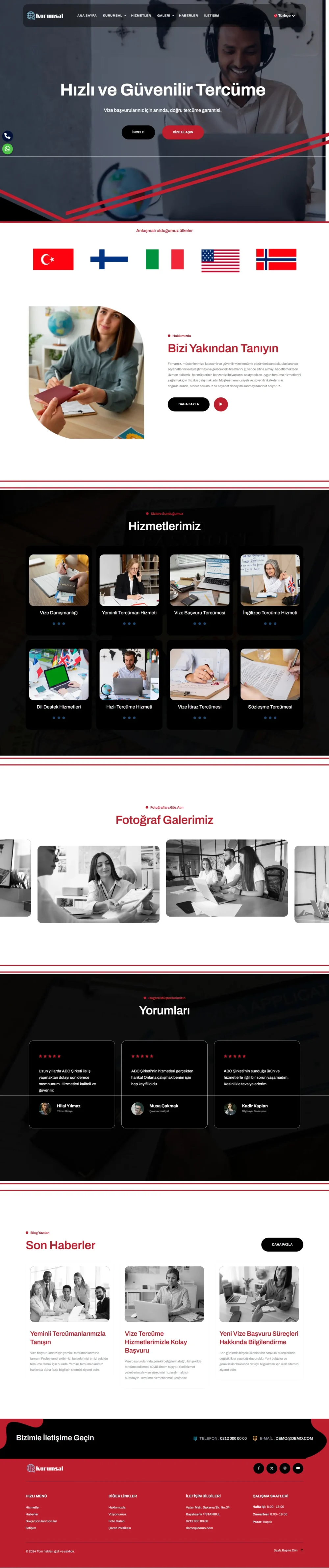 Kurumsal Web Sitesi No.2