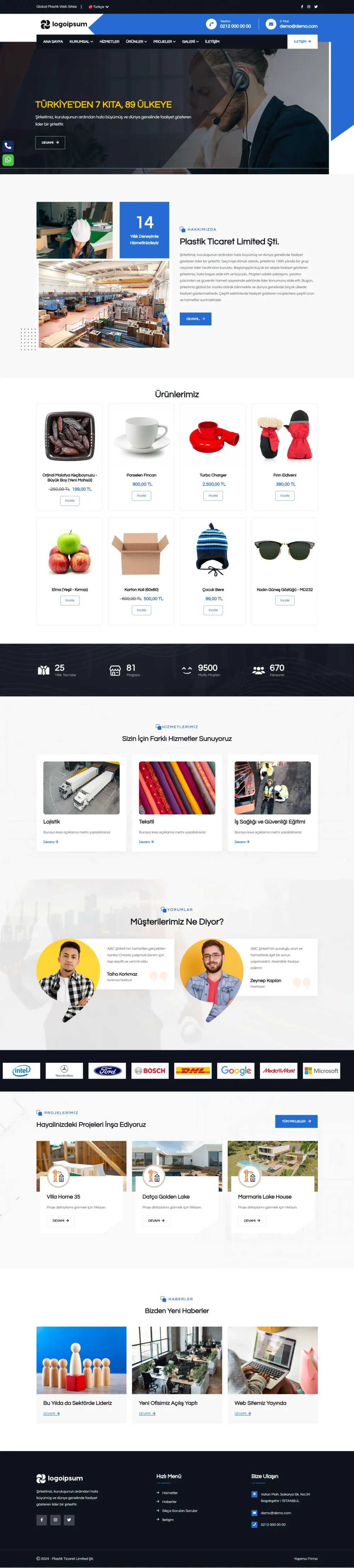 Kurumsal Web Sitesi No.5