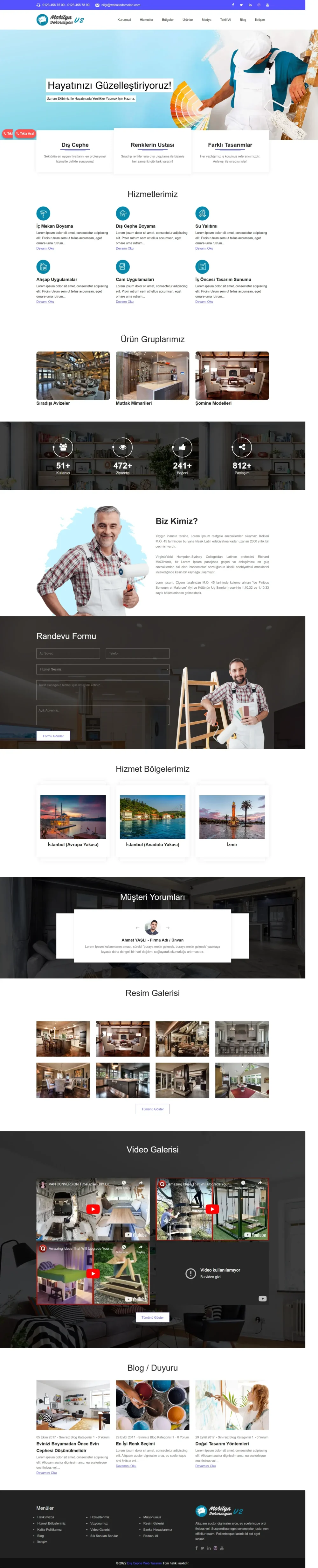 Kurumsal Web Sitesi No.9