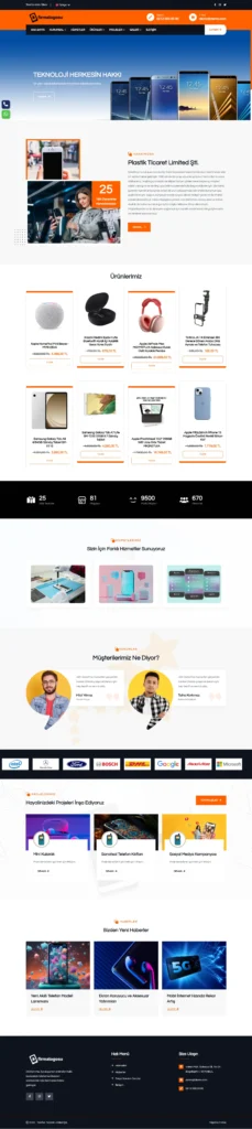 Kurumsal Web Sitesi No.1